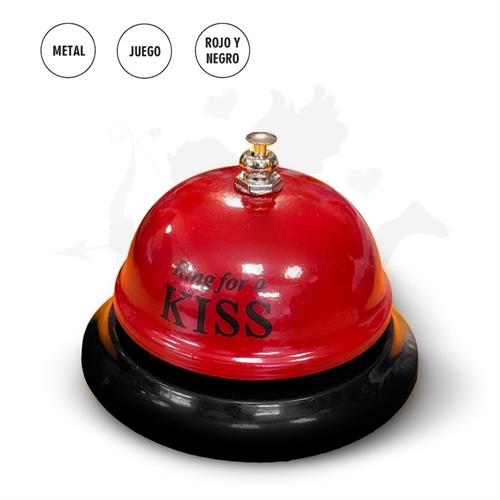 Campana roja ring for a kiss